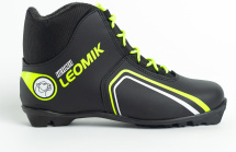Ботинки лыжные Leomik Health (green), черные, размер 41 - Фото 14