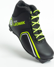 Ботинки лыжные Leomik Health (green), черные, размер 41 - Фото 9