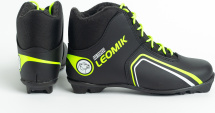 Ботинки лыжные Leomik Health (green), черные, размер 43 - Фото 12