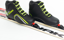Ботинки лыжные Leomik Health (green), черные, размер 43 - Фото 24