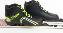 Ботинки лыжные Leomik Health (neon/green) NNN, размер 44 - Фото 23