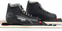 Ботинки лыжные Leomik Active (grey) NNN, размер 33 - Фото 29