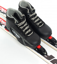 Ботинки лыжные Leomik Active (grey) NNN, размер 33 - Фото 30