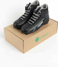 Ботинки лыжные Leomik Active, черные, размер 39 - Фото 24