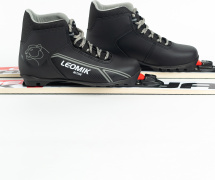 Ботинки лыжные Leomik Active, черные, размер 39 - Фото 31
