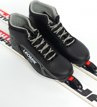 Ботинки лыжные Leomik Active (grey) NNN, размер 44 - Фото 33