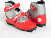 Ботинки лыжные Leomik Junior, серо-красные, размер 36 - Фото 21