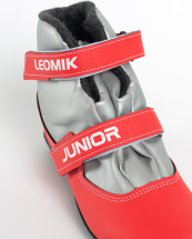 Ботинки лыжные Leomik Junior, серо-красные, размер 36 - Фото 25