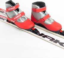 Ботинки лыжные Leomik Junior, серо-красные, размер 36 - Фото 32