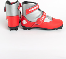 Ботинки лыжные Leomik Junior, серо-красные, размер 37 - Фото 20