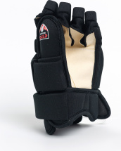 Хоккейные перчатки игрока 406 ESPO р.11 (рост 135-150) подростковые, черные - Фото 13