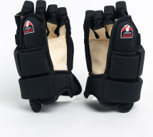 Хоккейные перчатки игрока 406 ESPO р.11 (рост 135-150) подростковые, черные - Фото 18