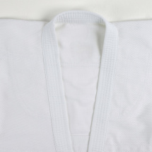 Кимоно для дзюдо Leomik Standard белое, рост 130 см, размер 34 - Фото 26
