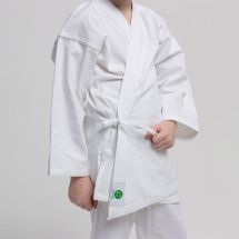 Кимоно для каратэ Leomik Standard белое, рост 100 см - Фото 20