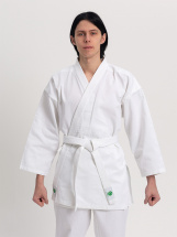 Кимоно для каратэ Leomik Standard белое, рост 160 см - Фото 39