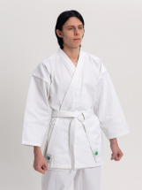Кимоно для каратэ Leomik Standard белое, рост 160 см - Фото 40