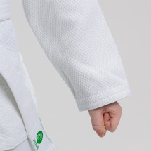 Кимоно для дзюдо Leomik Standard белое, рост 115 см, размер 28 - Фото 6