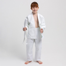 Кимоно для дзюдо Leomik Standard белое, рост 135 см, размер 36 - Фото 14