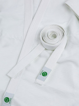 Кимоно для дзюдо Leomik Standard белое, рост 165 см, размер 48 - Фото 48