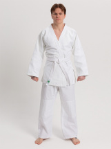 Кимоно для дзюдо Leomik Standard белое, рост 165 см, размер 48 - Фото 35