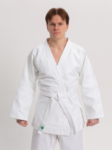 Кимоно для дзюдо Leomik Standard белое, рост 165 см, размер 48 - Фото 41