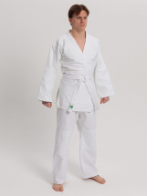 Кимоно для дзюдо Leomik Standard белое, рост 165 см, размер 48 - Фото 40