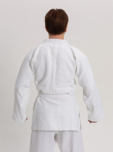 Кимоно для дзюдо Leomik Standard белое, рост 165 см, размер 48 - Фото 42
