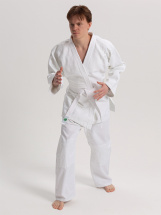 Кимоно для дзюдо Leomik Standard белое, рост 165 см, размер 48 - Фото 36