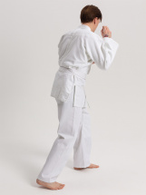 Кимоно для дзюдо Leomik Standard белое, рост 165 см, размер 48 - Фото 38