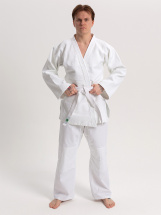 Кимоно для дзюдо Leomik Standard белое, рост 175 см, размер 52 - Фото 40