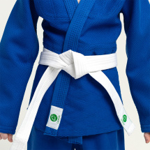 Кимоно для дзюдо Leomik Standard синее, рост 105 см, размер 24 - Фото 6