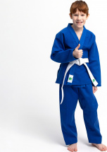 Кимоно для дзюдо Leomik Standard синее, рост 105 см, размер 24 - Фото 28