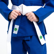 Кимоно для дзюдо Leomik Standard синее, рост 105 см, размер 24 - Фото 8