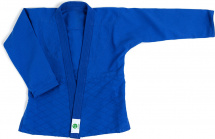 Кимоно для дзюдо Leomik Standard синее, рост 115 см, размер 28 - Фото 24