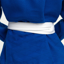Кимоно для дзюдо Leomik Standard синее, рост 125 см, размер 32 - Фото 17