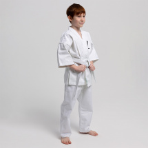 Кимоно для кудо Leomik Training белое, размер 34, рост 135 см - Фото 3