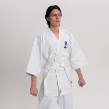 Кимоно для кудо Leomik Training белое, размер 44, рост 160 см - Фото 9
