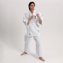 Кимоно для кудо Leomik Training белое, размер 44, рост 160 см - Фото 5