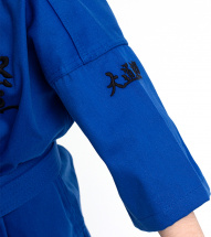 Кимоно для кудо Leomik Training синее, размер 30, рост 120 см - Фото 17