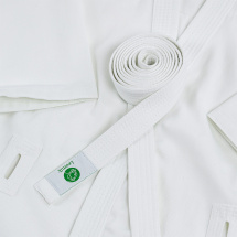 Кимоно для рукопашного боя Leomik Training белое, размер 32, рост 130 см - Фото 11