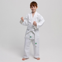 Кимоно для рукопашного боя Leomik Training белое, размер 32, рост 130 см - Фото 4