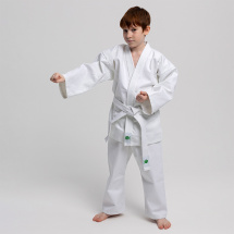 Кимоно для рукопашного боя Leomik Training белое, размер 32, рост 130 см - Фото 19