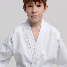 Кимоно для рукопашного боя Leomik Training белое, размер 32, рост 130 см - Фото 6