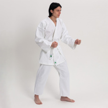 Кимоно для рукопашного боя Leomik Training белое, размер 44, рост 160 см - Фото 5