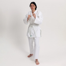 Кимоно для рукопашного боя Leomik Training белое, размер 44, рост 160 см - Фото 4
