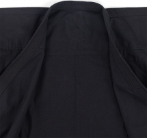 Кимоно для рукопашного боя Leomik Training черное, рост 130 см - Фото 10
