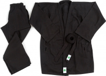 Кимоно для рукопашного боя Leomik Training черное, рост 135 см - Фото 6