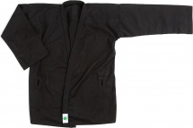 Кимоно для рукопашного боя Leomik Training черное, рост 135 см - Фото 7
