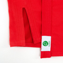 Кимоно (куртка) для самбо Leomik Training красное, размер 30, рост 120 см - Фото 20