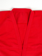 Кимоно (куртка) для самбо Leomik Training красное, размер 30, рост 120 см - Фото 37